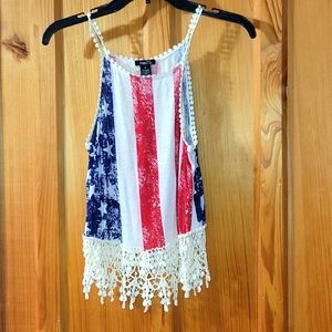 🌟 Stars&Stripes Crop Top